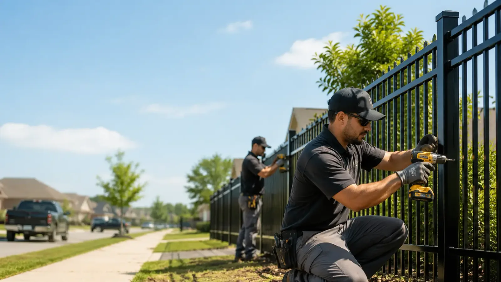 Metal Fence Installation in Caruthers, CA